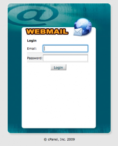 Login to webmail